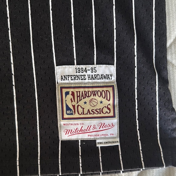Mitchell & Ness Black and White Orlando Magic Jersey - Picture 2 of 8